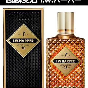 《旧ボトル》I.W.ハーパー 12年 バーボンウイスキー 750ml 未開栓