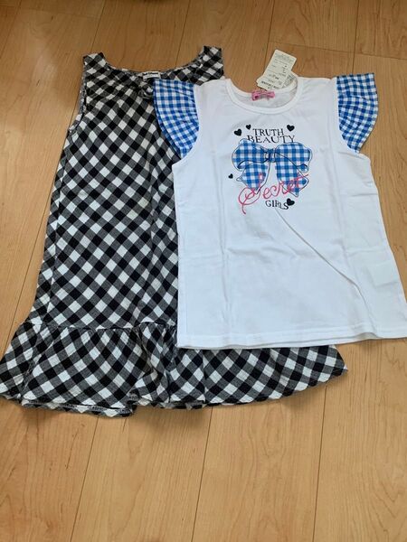 120cm 新品Tシャツ&ワンピース