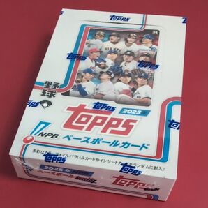 2025 Topps NPB ベースボールカード 新品シュリンク未開封ボックス④