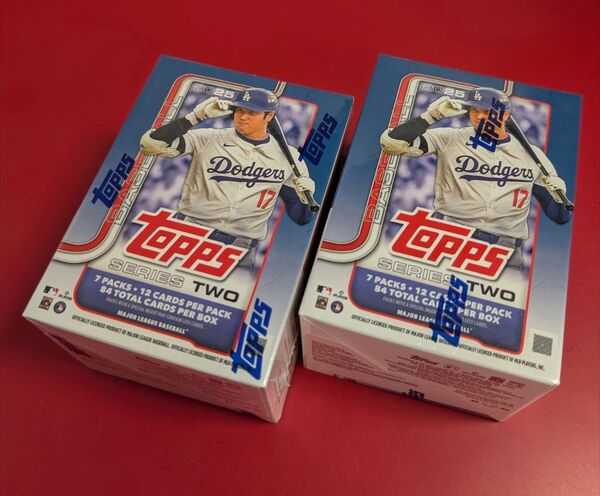 MLB 2025 Topps Series 2 Baseball Value Box 【新品シュリンク未開封2ボックスセット】②