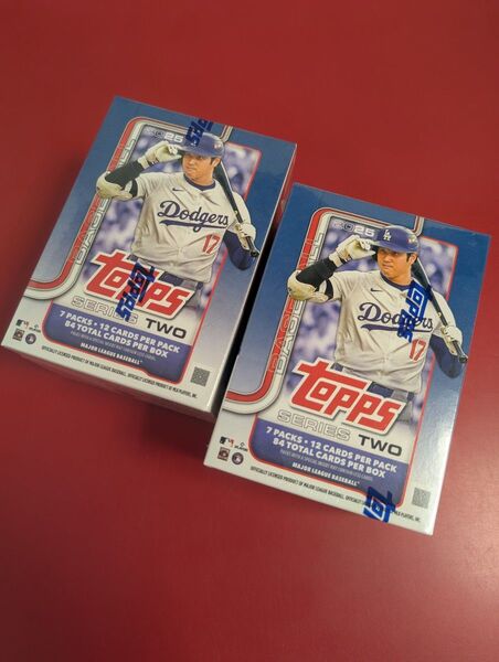 MLB 2025 Topps Series 2 Baseball Value Box 【新品シュリンク未開封2ボックスセット】 ④