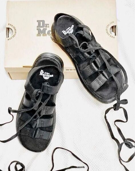 【Dr. Martens / ドクターマーチン】KRISTINA クリスティーナ レースアップサンダル/UK5/24程度/編上げ