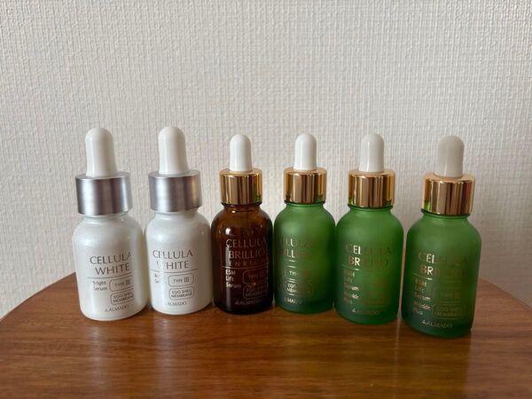 卵殻膜美容液チェルラー15ml 空き瓶6本