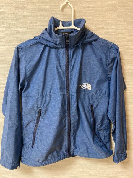 THE NORTH FACEキッズ スクープジャケットナイロンジャケット パーカー 140ブルー THE NORTH FACE