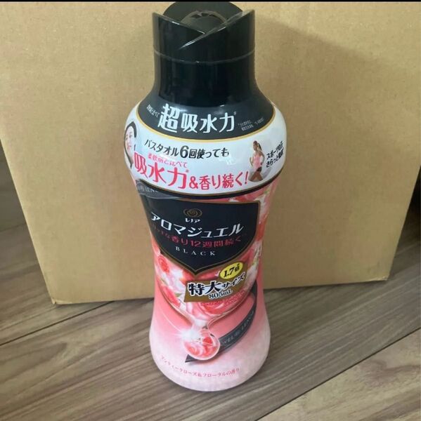 レノア ハピネス アロマジュエル 香り付け専用ビーズ アンティークローズ&フローラル 本体 特大 805mL