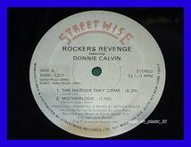 Rockers Revenge Feat. Donnie Calvin/The Harder They Come/Motherlode/US Original/5点以上で送料無料、10点以上で10%割引!!!/12'_画像1