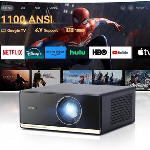 Wanbo X5 Pro プロジェクター1100ANSI・Google TV搭載(新品未開封) プロジェクター