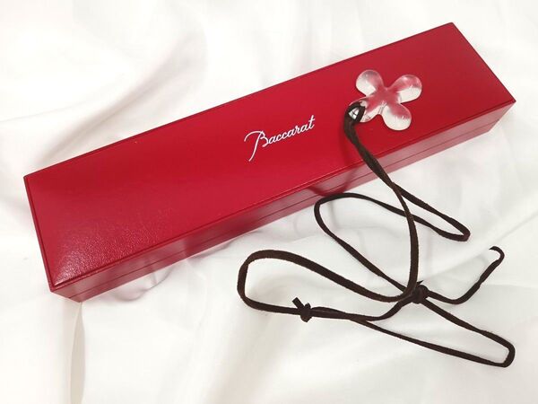 バカラ Baccarat ぺシェミションクロスチョーカー クリスタル