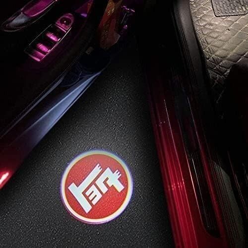 Akarin LEDロゴ投影hd 2個セット車用ドアランプ 自動車 ライト
