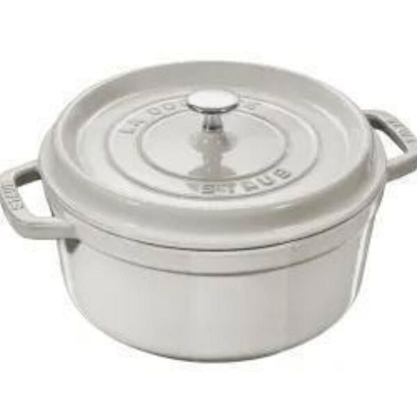 お値下げ!staub ストウブ ピコココット ラウンド 鍋(1.7L) カンパーニュ 18cm