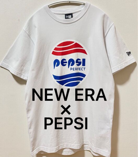 NEW ERA ニューエラ PEPSI ペプシ(旧ロゴ) ヘビーウェイトTシャツ コラボTシャツ