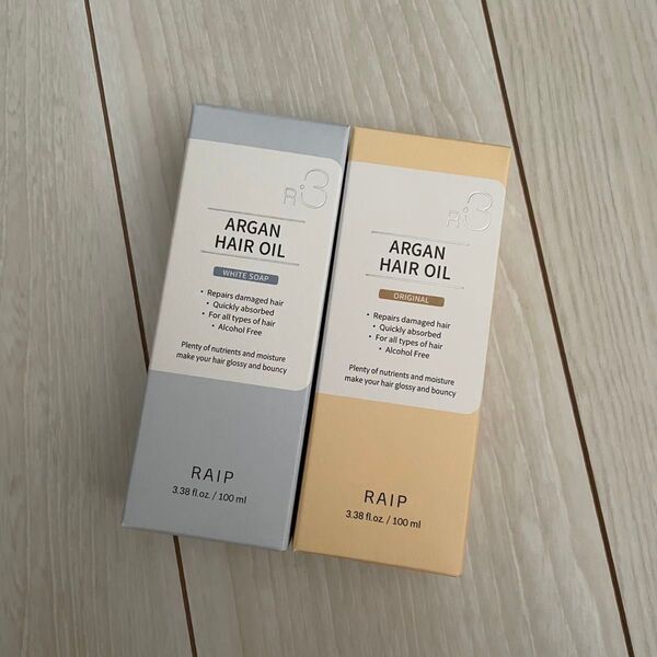 RAIP R3 アルガントリートメントヘアオイル100ml×2