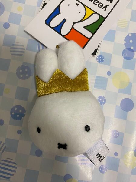 miffy 70周年Gold&Blackぬいぐるみ チャーム ミッフィースタイル