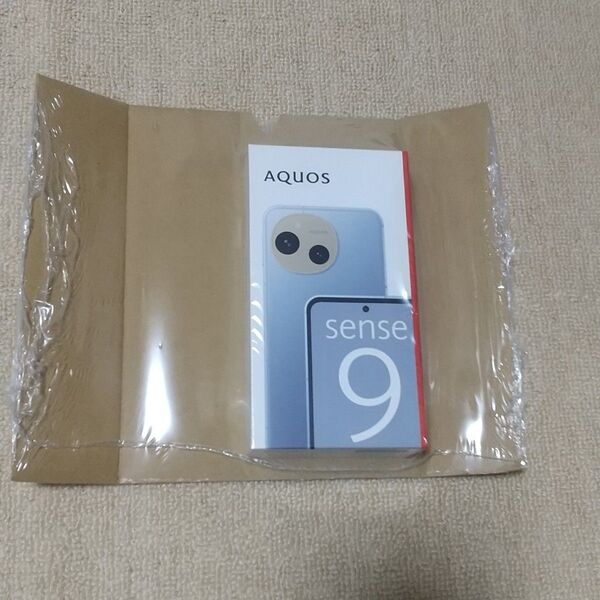 新品!AQUOS sense9 SH-M29 メモリー8GB ストレージ 256GB ブルー 未開封