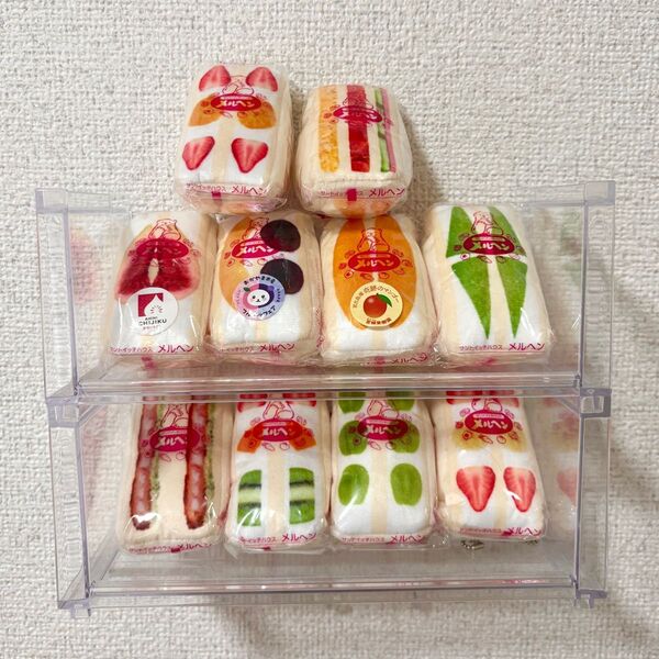 メルヘン サンドイッチぬいぐるみマスコット1・2 コンプリート