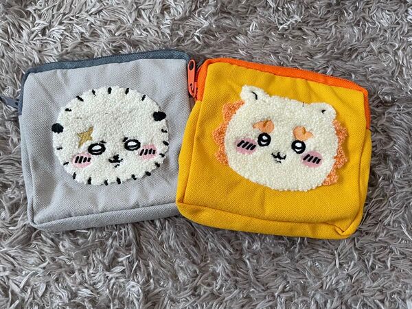 ちいかわ もこもこポーチ 新品未使用シーサー ラッコ