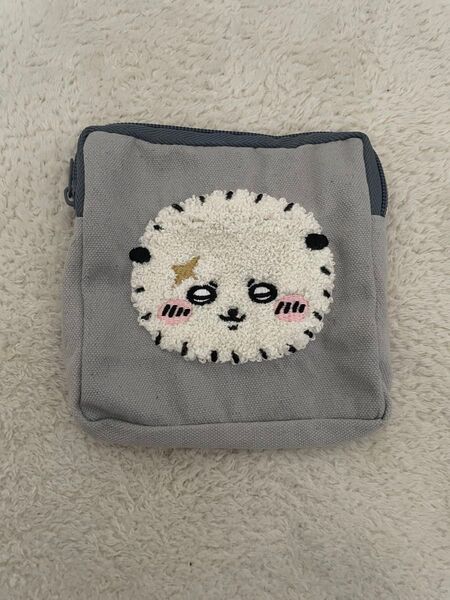 ちいかわ ラッコ もこもこポーチ