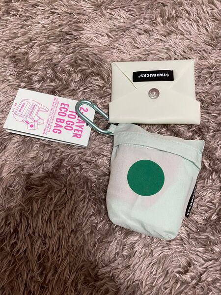 スターバックス Starbucks 2層式TOGO ECOバッグ&カードケース スタバ