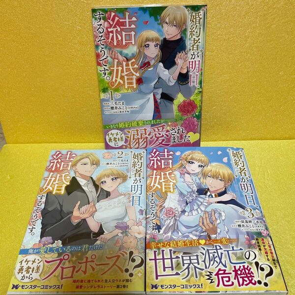 即購入不可・婚約者が明日、結婚するそうです。 1〜3巻