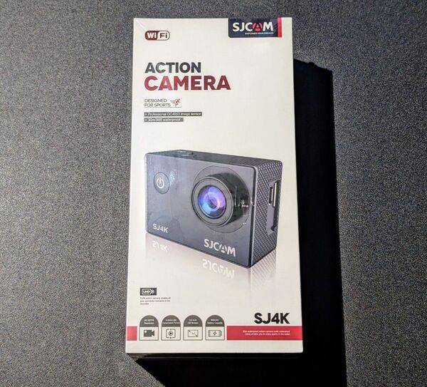 SJCAM SJ4K アクションカメラ 新品 迅速発送 WiFi搭載 バッテリー2個 バッテリー充電器 防水ケース付