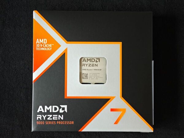 AMD Ryzen 7 9800X3D BOX 【新品未開封・納品書付属】