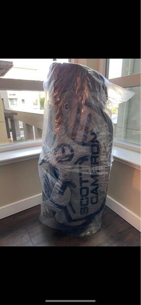 激レア 新品未使用 2022 US OPEN Heather Gray スコッティキャメロン キャディバッグ パター GT2