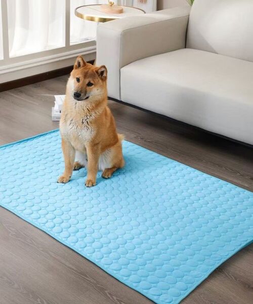 【ペット用ひんやり冷感マット】犬や猫の熱中症対策に◎ 40×30cm