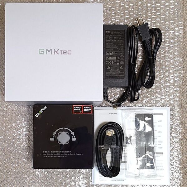 ほぼ新品☆ミニPC GMKtec Nucbox K8 Plus Ryzen 7 8845HS ベアボーン Win11 Pro