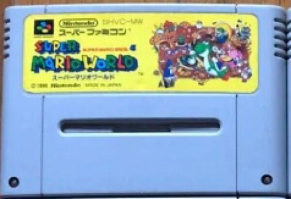 スーパーマリオワールド スーパーマリオカート スーパーファミコン SFC 任天堂 スーパーファミコンソフト