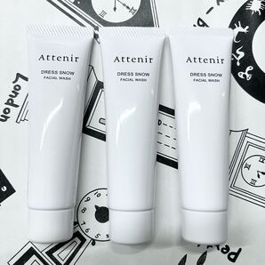 アテニア ドレススノーフェイシャルウォッシュ 30g 3本