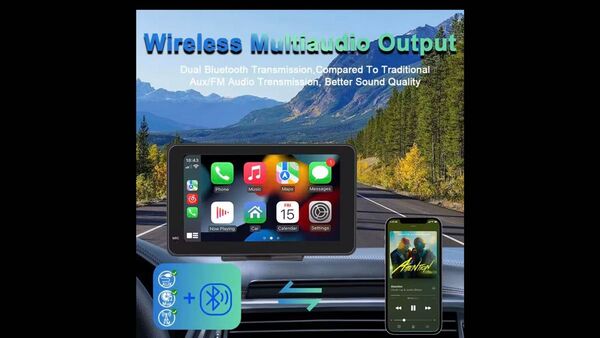 送料無料 起動確認OK ディスプレイオーディオ CarPlay&Android Autoに対応 ②