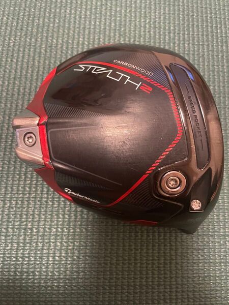 ★週末限定値下げ★テーラーメイド TaylorMade STEALTH2 ドライバーヘッド 9° ヘッドカバー付き ステルス2