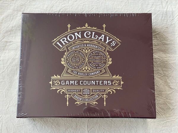 【新品未開封】Iron clays GAME COUNTERS 200枚セット ボードゲーム