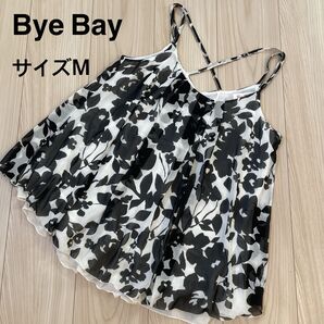 値下げ!!*バイバイ:サイズM:お花柄のキャミチュニック*