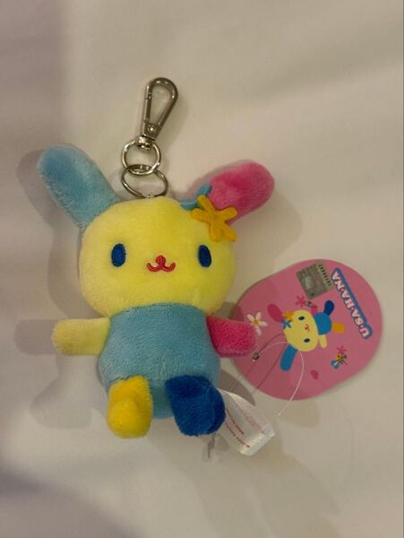 韓国 限定★サンリオ うさはな ぬいぐるみ キーリング 小
