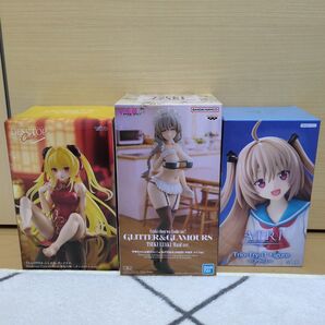 プライズ景品 3体セット ToLOVEる 宇崎ちゃん ATRI(未開封品)