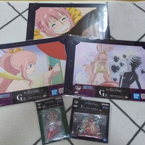 一番くじ ワンピース The Throne of Power 下位賞 5点セット しらほし(未開封品)