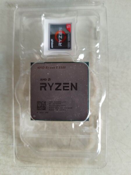 AMD Ryzen 5 5500 AM4 CPU単体