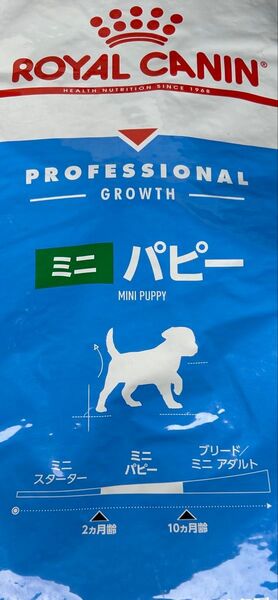全フリマ最安値ロイヤルカナン中小型犬ミニパピーお得用15kg
