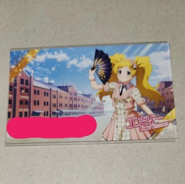 【最安値】アイドルマスター ミリオンライブ コメントカードTHE iDOLM@STER MILLIONLIVE エミリー②