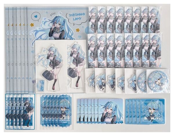 ホロライブ×GiGO 放課後のねぽらぼ 雪花ラミィ 55点セット