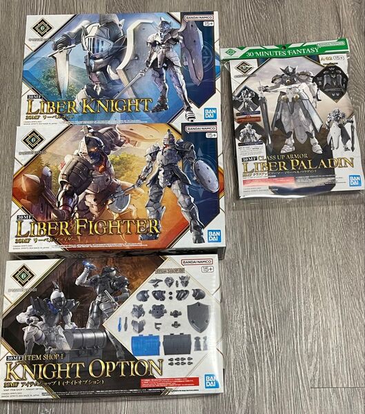 30MF リーベルナイト、ウォーリア、クラスアップアーマー、アイテムショップ1