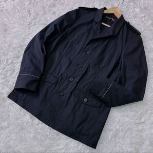 LOUIS VUITTON ジャケット ネイビー 50 ロゴボタン ゴールド金具 RM071M MKPK20C5J 国内正規品