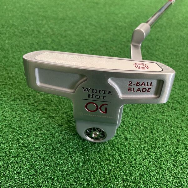 オデッセイ ホワイトホット OG 2-BALL BLADE パター 34インチ