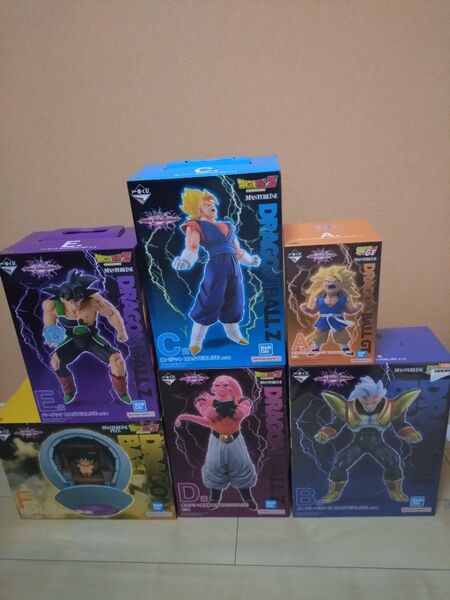 一番くじ ドラゴンボールVSオムニバスアルティメット A賞〜F賞 フィギュア セット