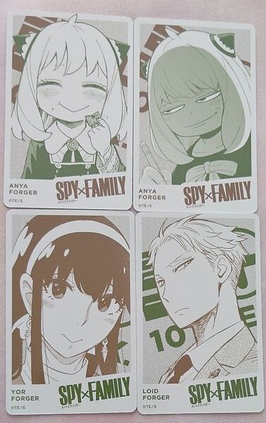 ジャンプ+展 SPY×FAMILY カード スパイファミリー アーニャ ロイド ヨル