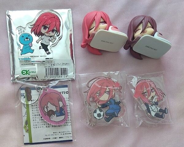 ブルーロック 千切 おねむたん フィギュア ぼのぼの デコラPICアクリル アクリルスタンド いただきます アクリルキーホルダー
