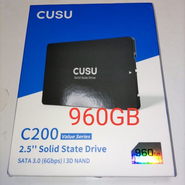 CUSU C200シリーズ 2.5インチ SSD 960GB