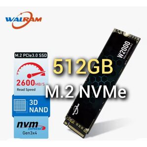 512GB SSD WALRAM W2000 NVMe 新規未使用
