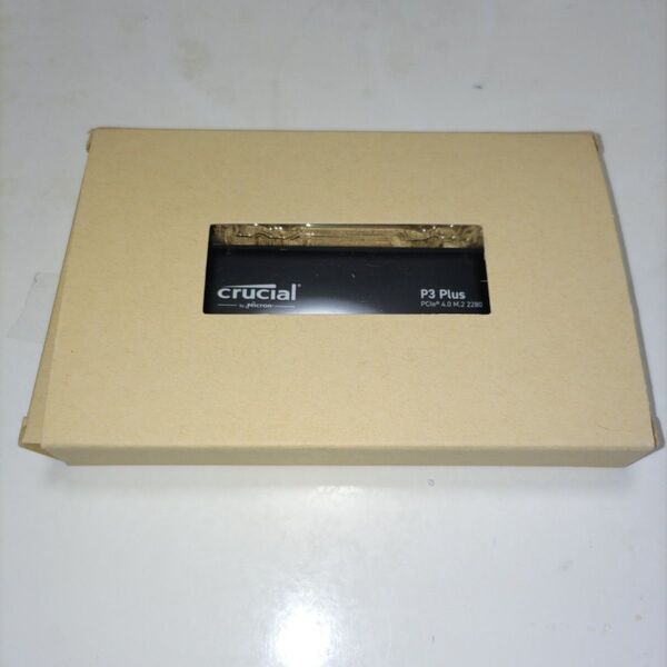 1TB SSD Crucial P3 Plus CT1000P3PSSD8 茶箱バルク TLC版 新品未使用
